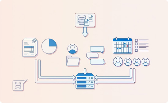 Client zone and back office